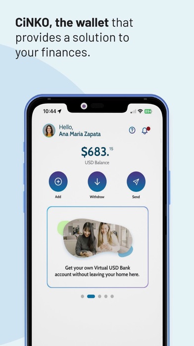 CiNKO Wallet Screenshot