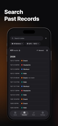 TapDiary - Time Log & Counter Screenshot 7 of 9