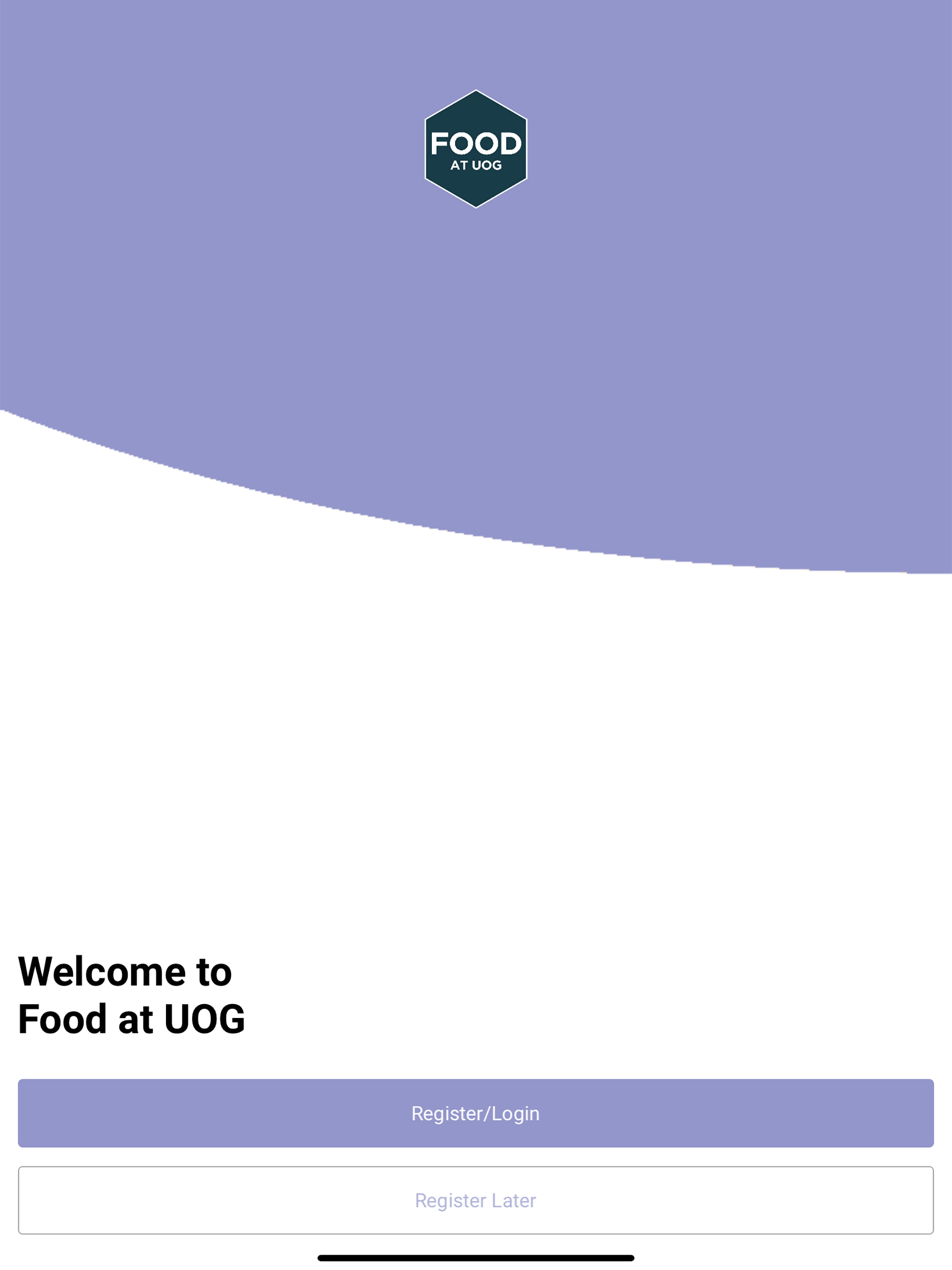 Food at UOG
