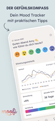Mood Tracker - Moofi screenshot 1