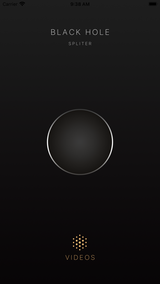 #1. Blackhole Spliter (iOS) 由: PROGMORE FOR WEB DESIGN AND MANAGEMENT