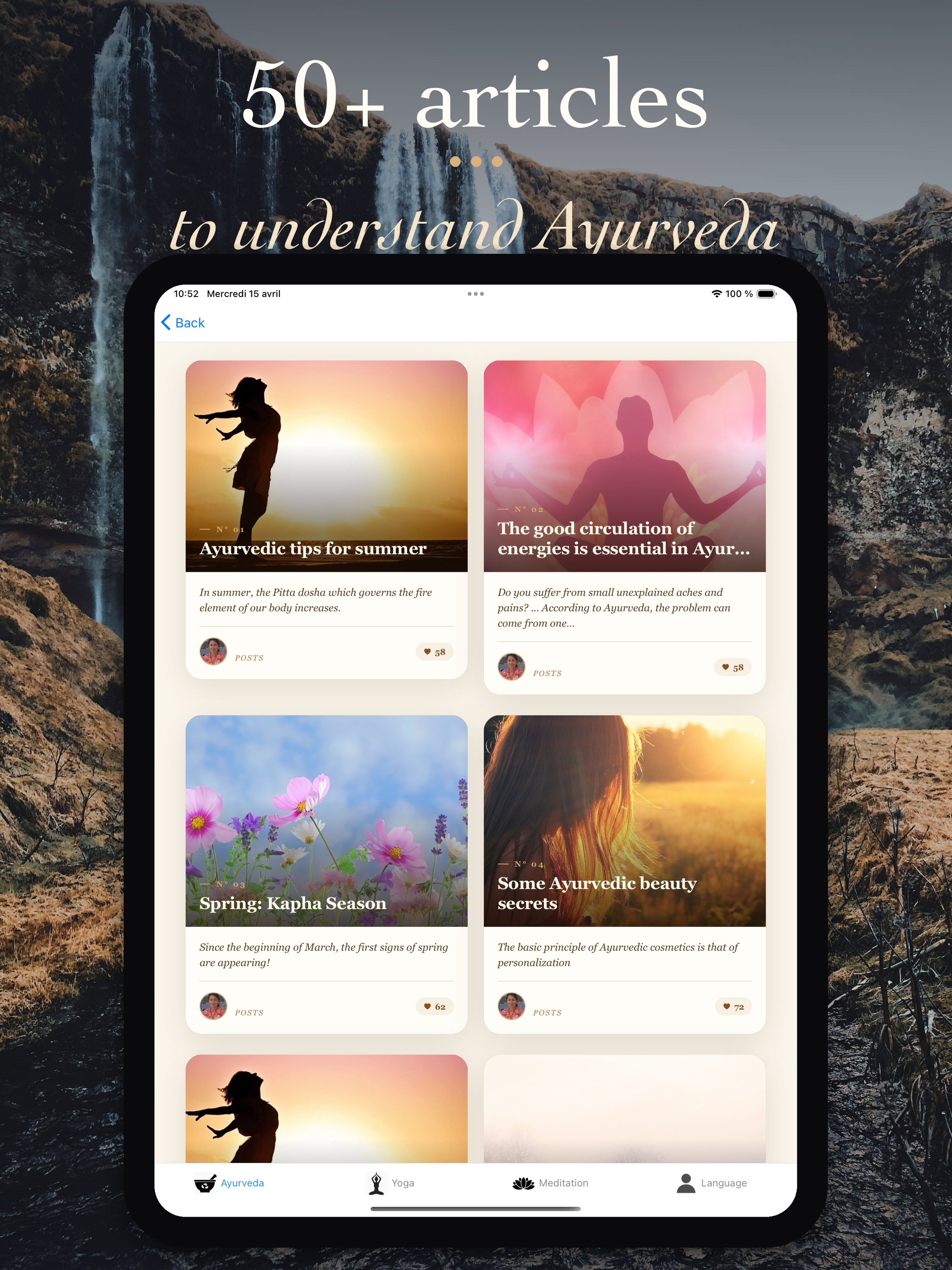 Ayurveda Yoga Meditation screenshot 11