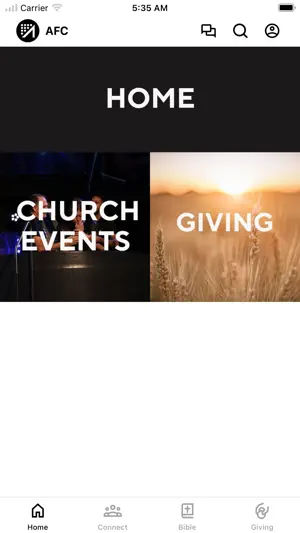 Agape Faith Church screenshot 1