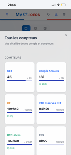 MyChronos - Gestion des conges screenshot 4