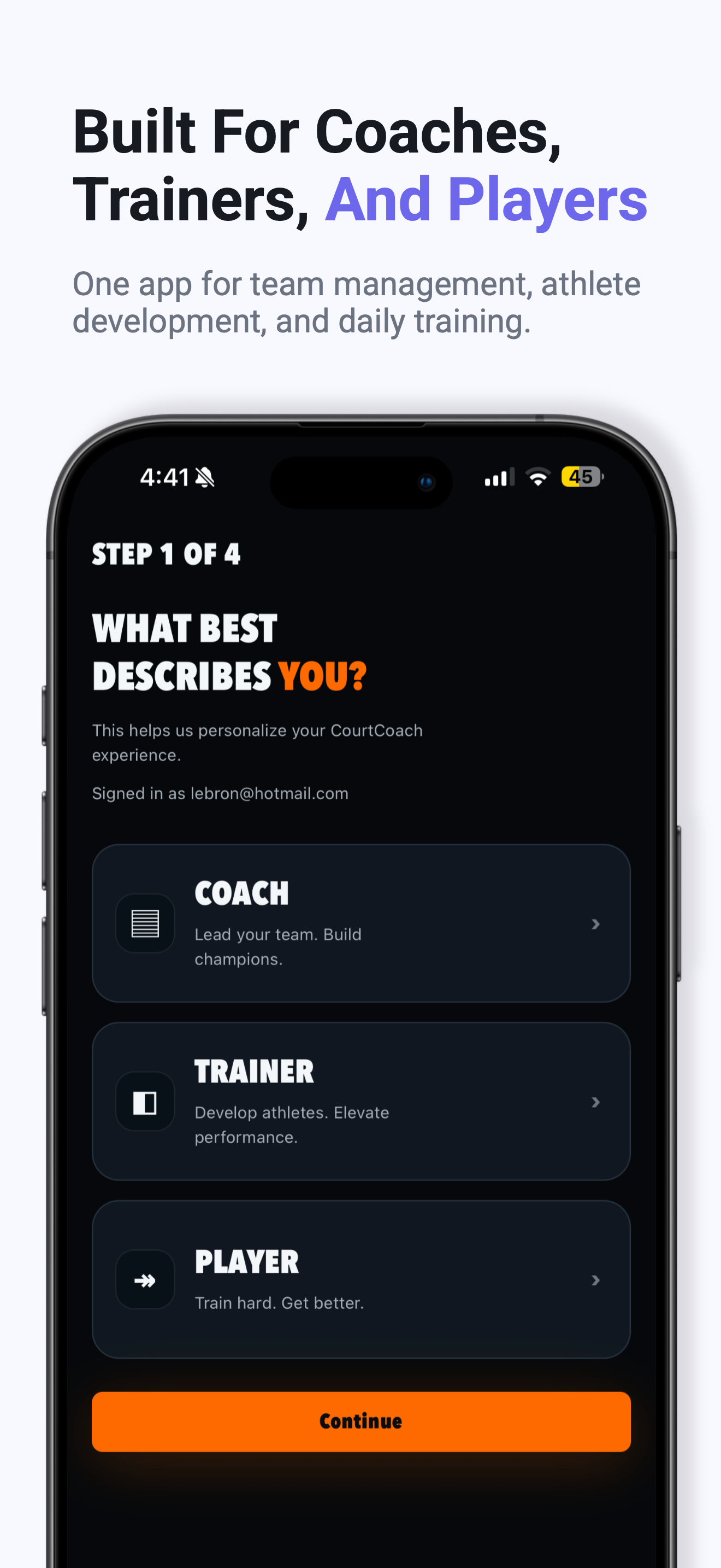 CourtCoach Basketball Training