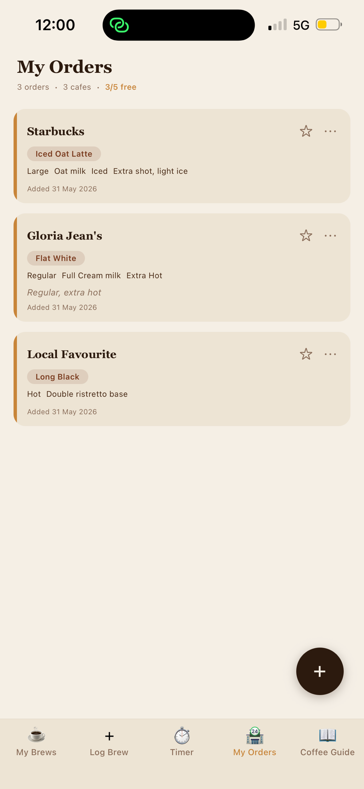 Brew Journal: Espresso Tracker screenshot 5