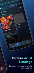 Side B: Music Album Library screenshot