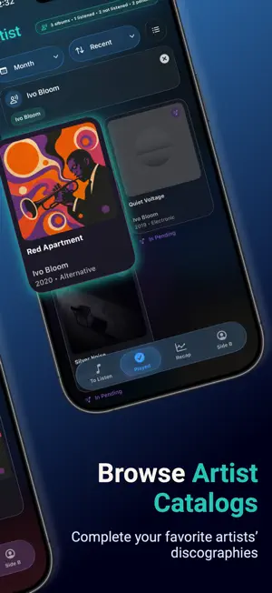 Side B: Music Album Library screenshot 2
