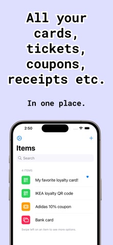 Loyalty Cards Manager screenshot
