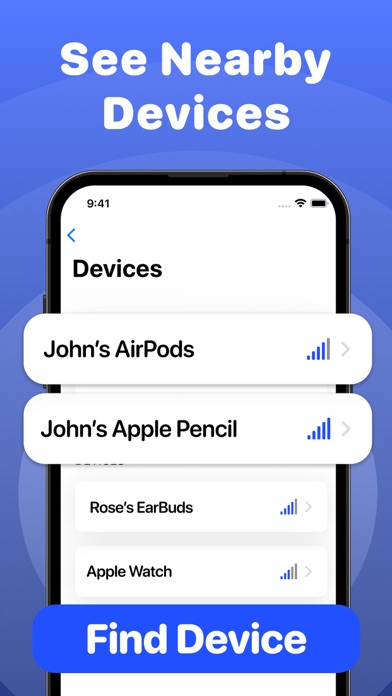 Find My Bluetooth Device - Air Screenshot