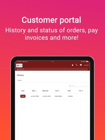I & H Wholesale iPad screenshot
