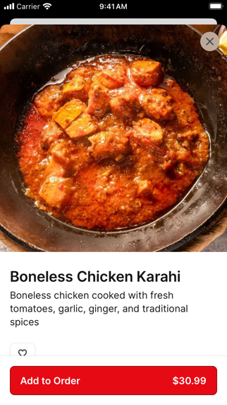 Kabob N Karahi iPhone screenshot 4 - Food & Drink app