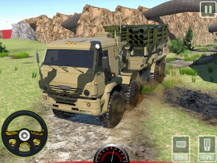 Heavy Duty Army Truck Games 3D