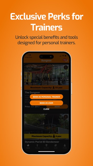 Dungeon App Screenshot
