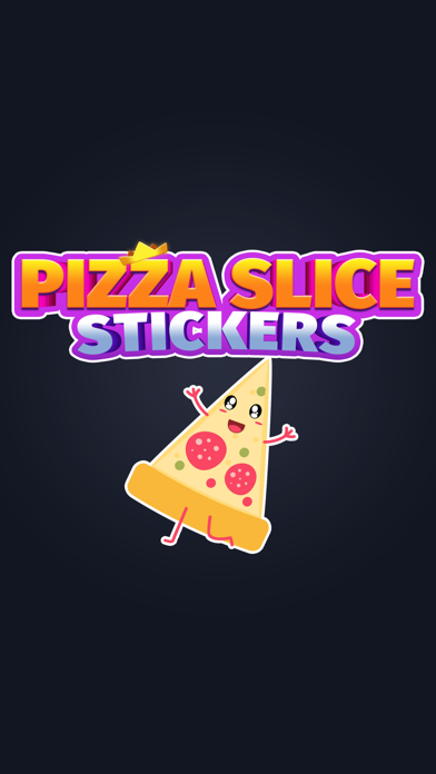 Pizza Slice Foodie Stickers Screenshot