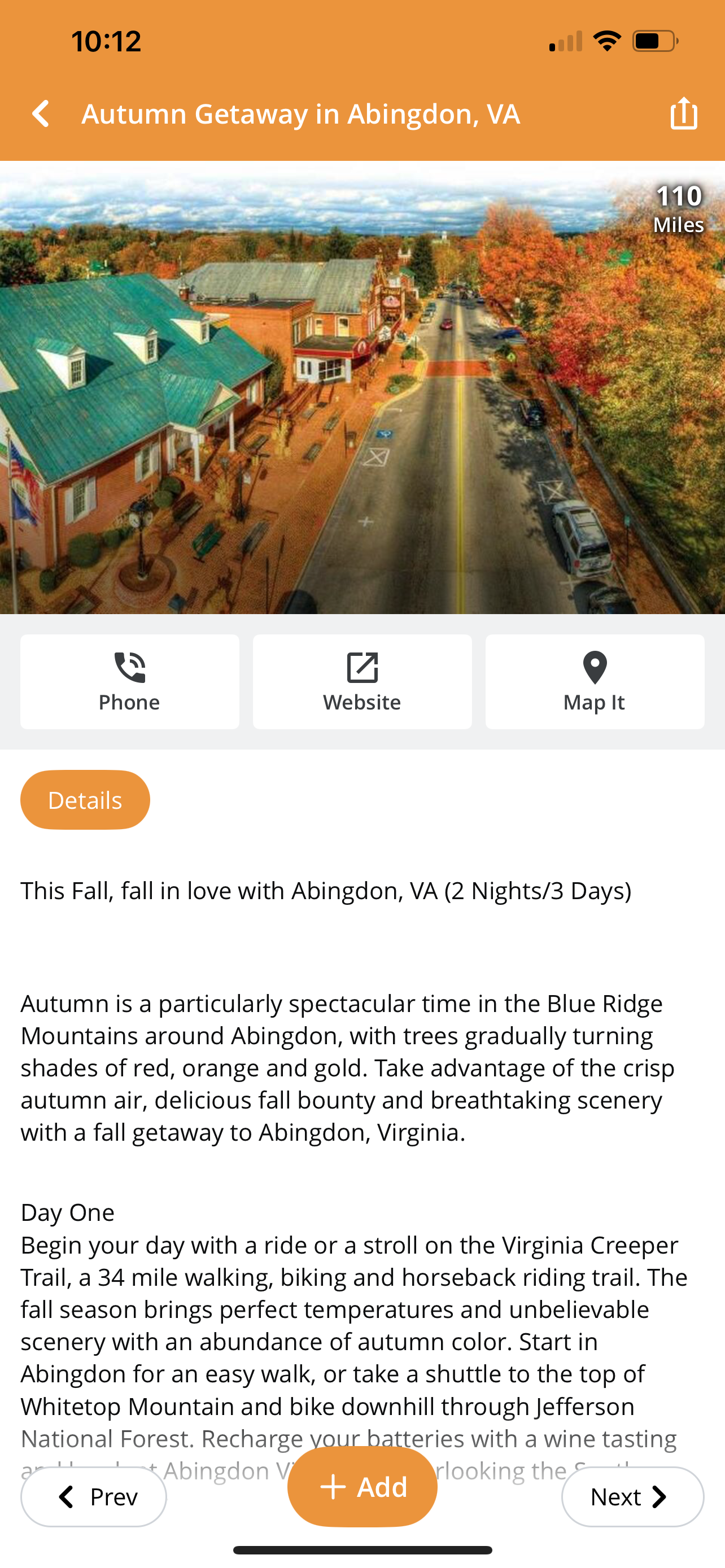 The Crooked Road