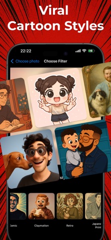Cartoon Yourself: SelfToon AI Screenshot 2 of 7