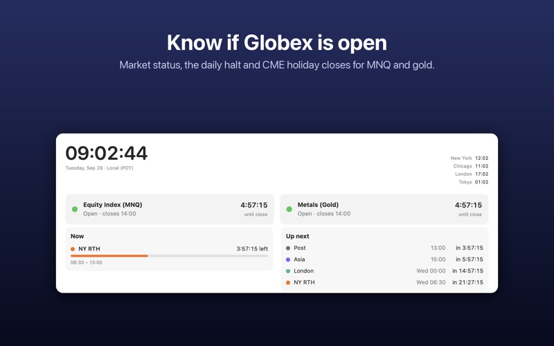 MarketClock – Trading Hours screenshot 2
