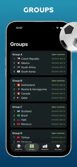 WC 2026: Results Predictor iPhone screenshot 1