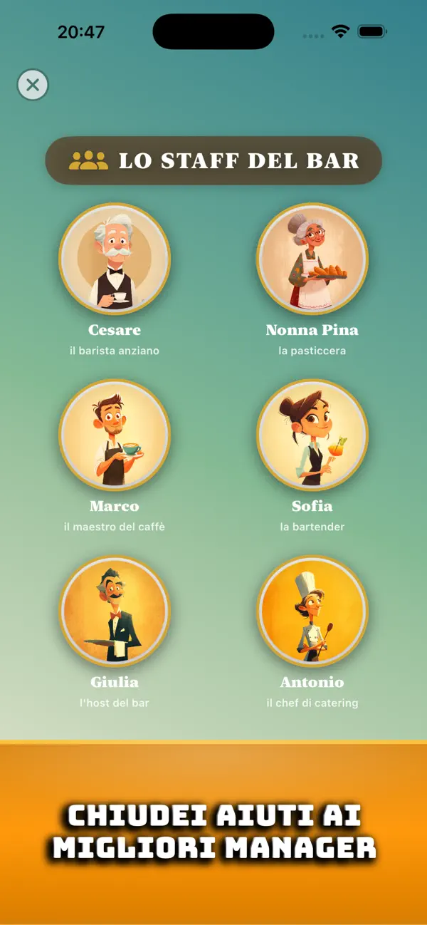 Schermata 6 di Bar Italia Tycoon