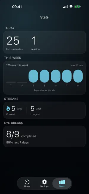 Blink: 20-20-20 Timer screenshot 4