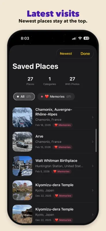 Everpin - 旅の地図日記 screenshot 5 of 9