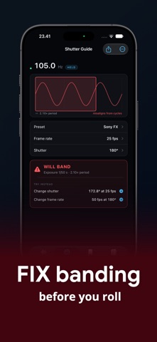 FlickerMeter Pro: Film & Video Screenshot 4 of 6