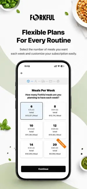 Forkful Meals screenshot 3