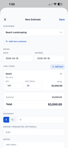 QuickBid Pro screenshot
