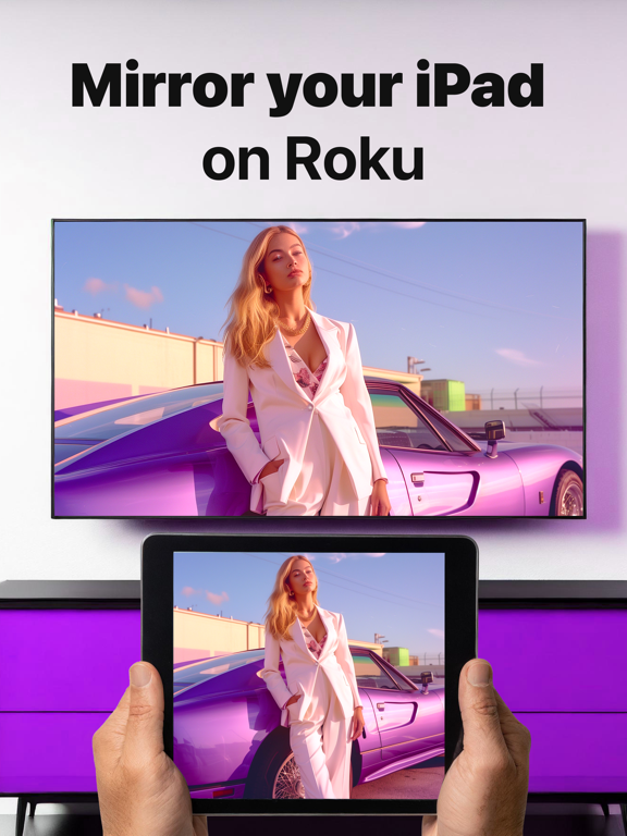 Screenshot #1 for Mirror for Roku TV App
