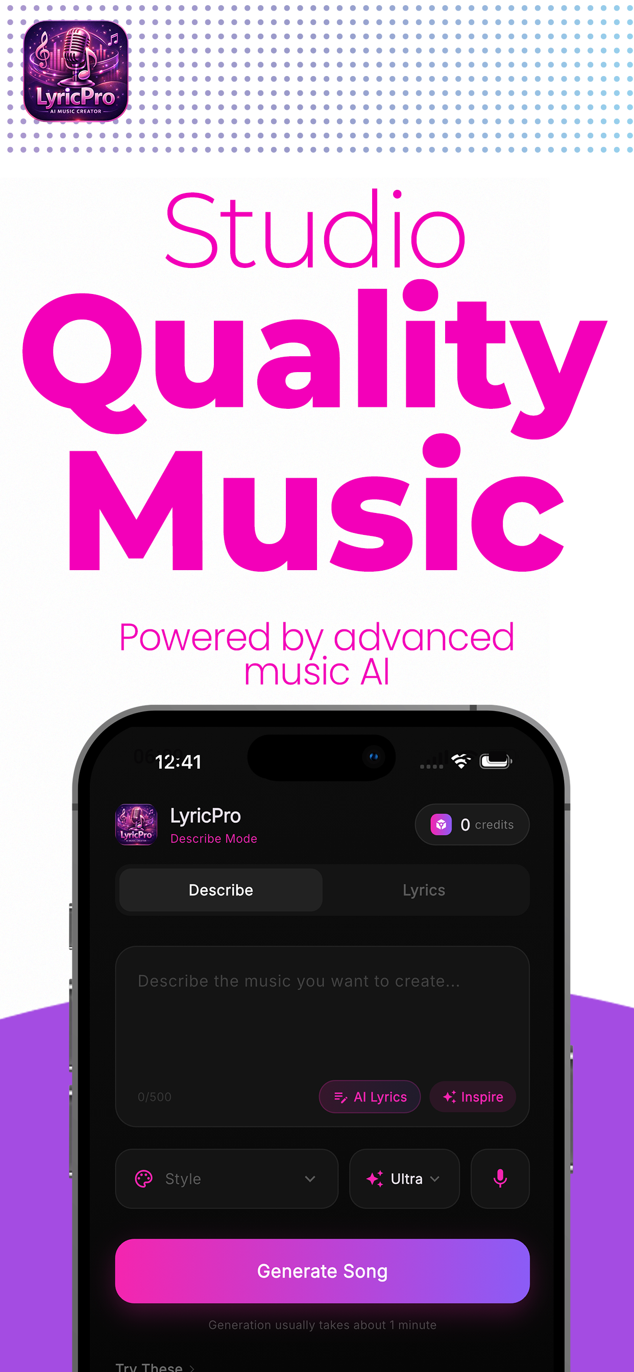 LyricsPro - Ai Music Creator
