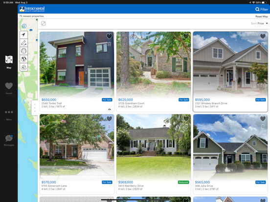 Intracoastal Home Search iPad screenshot 2 - Lifestyle app