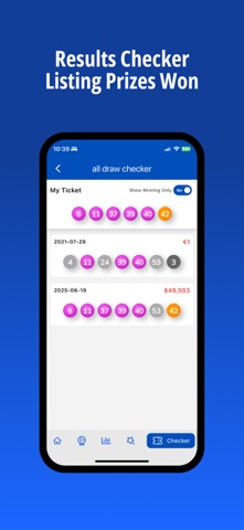 NY Lottery App iPhone screenshot