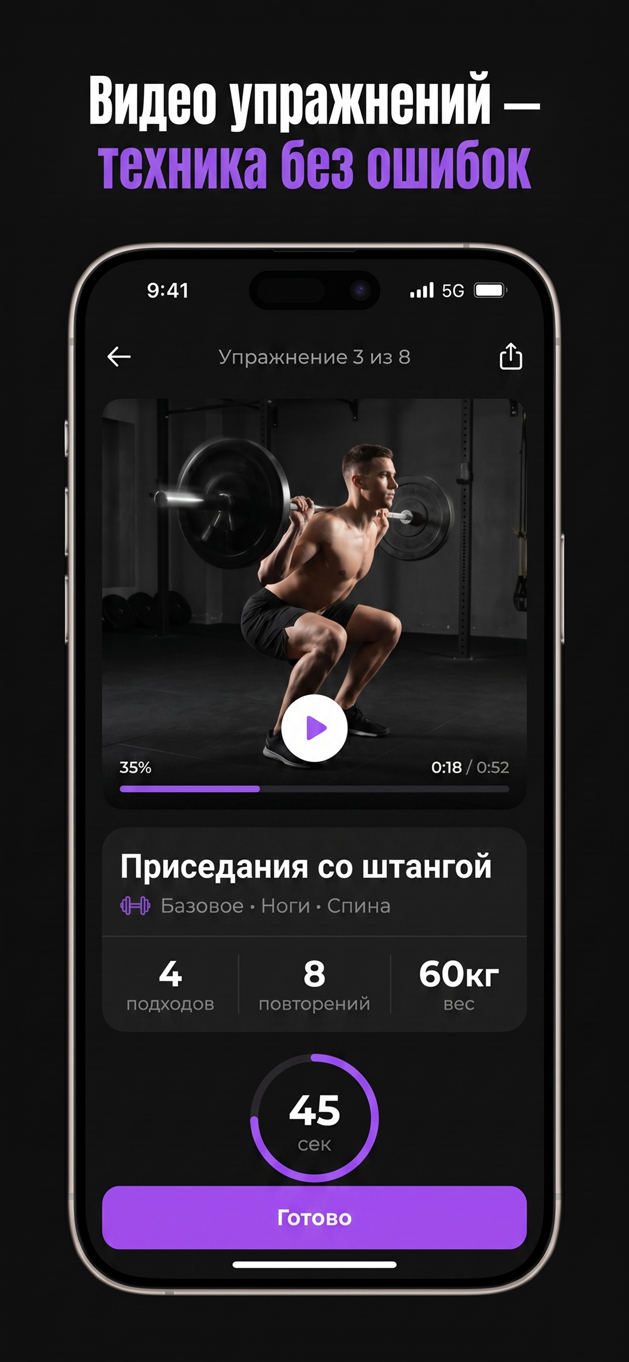 AI TRENYA: Личный тренер screenshot 3