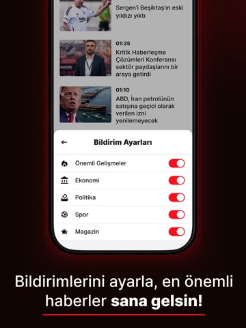 Haberler.com iPad screenshot 5