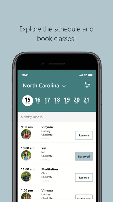 Khali Yoga Center iPhone screenshot 3 - Health & Fitness app
