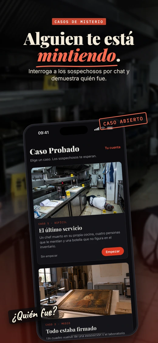 Caso Probado screenshot 1