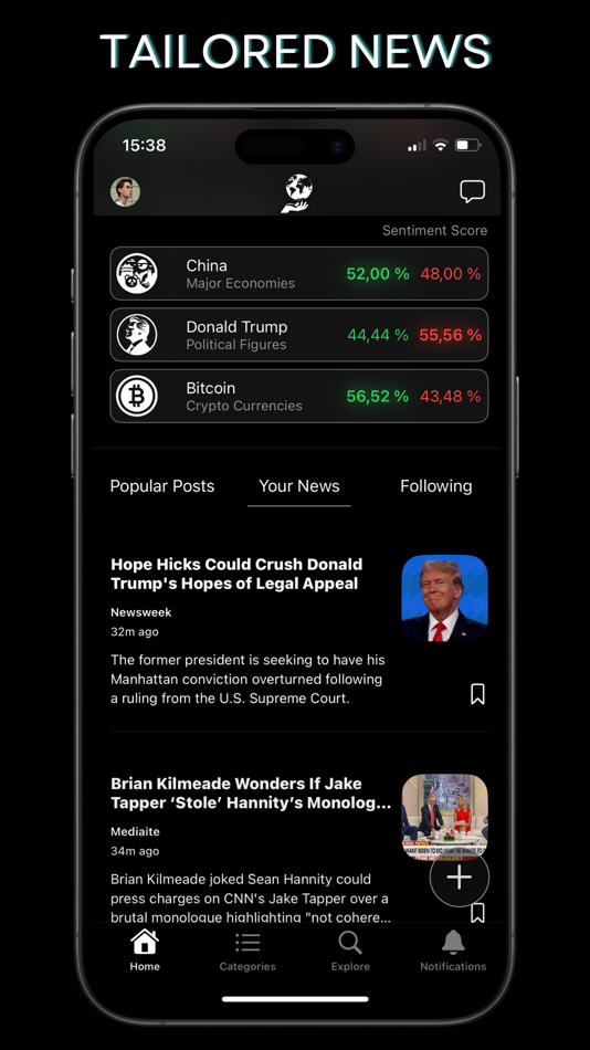 #2. Global Sentiment: World News (iOS) 由: Global Sentiment UG (haftungsbeschraenkt)