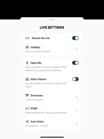 TapIn - Live Community iPad screenshot