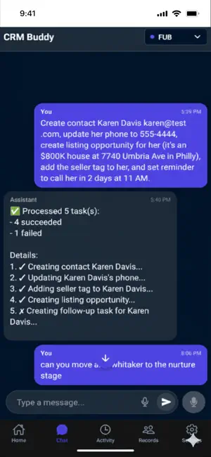 CRM Buddy screenshot 2
