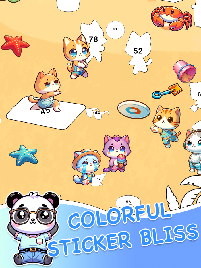 Sticker Book Match  Color