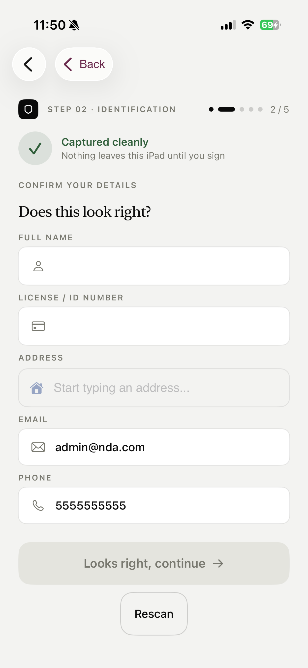 NDAHomeApp screenshot 4