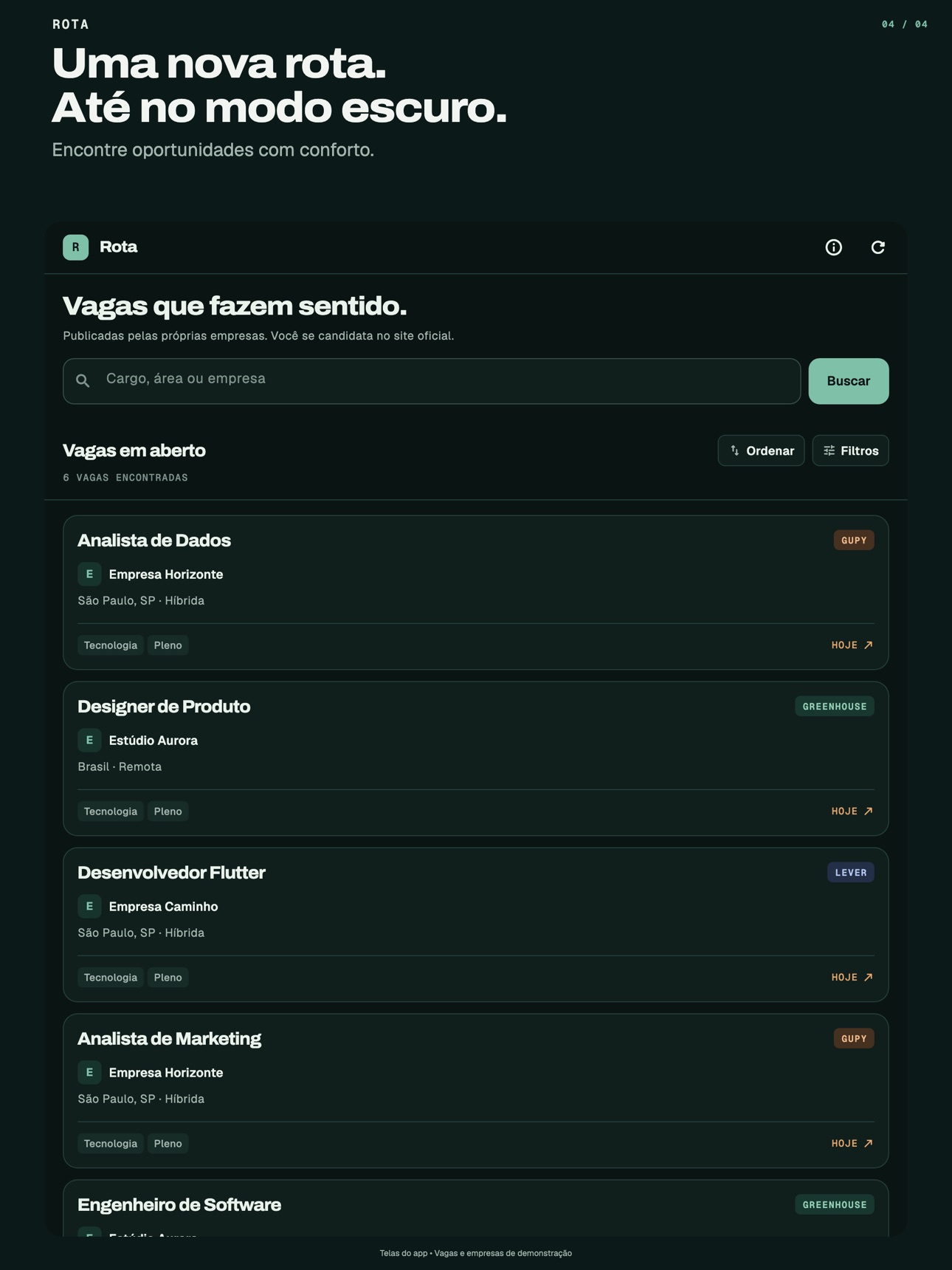 Screenshot 7 of Rota: Vagas de Emprego