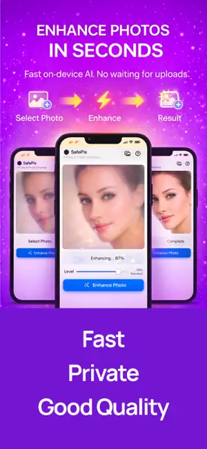SafePix: AI Photo Enhancer screenshot 4