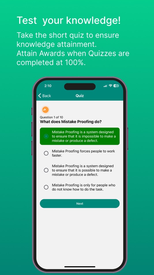 #9. Lean Mistake Proofing Rpt (iOS) Podle: MCS Media, Inc.