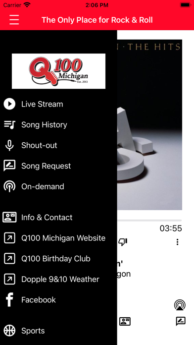 Screenshot #2 pour Q100 Michigan