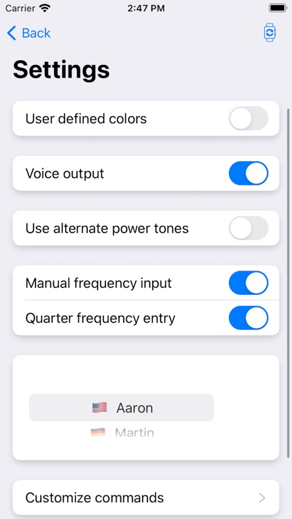 Sonic Remote - Control your TX