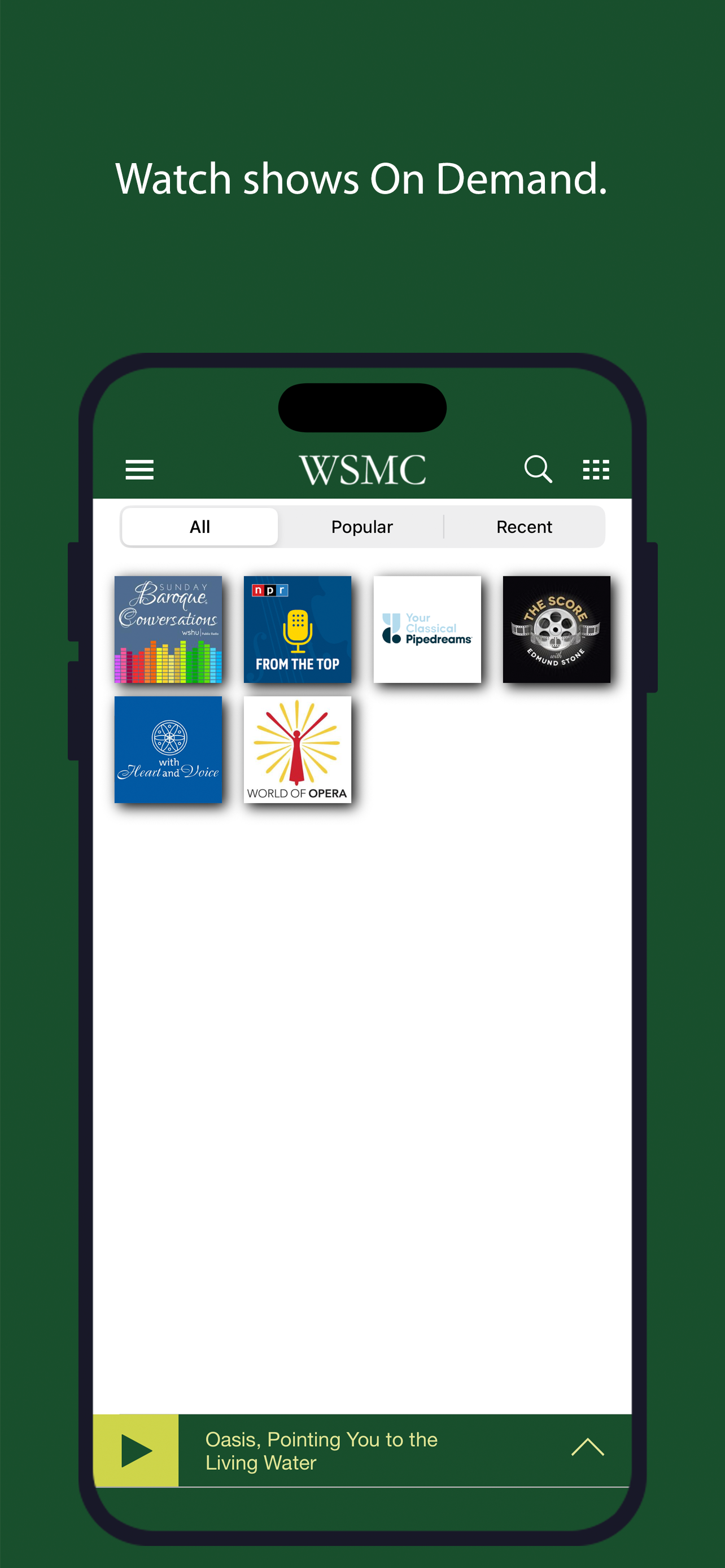 WSMC Public Radio App screenshot 4