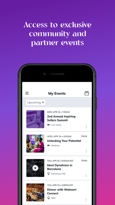 Sistas In Sales iPhone screenshot 1 - Social Networking app