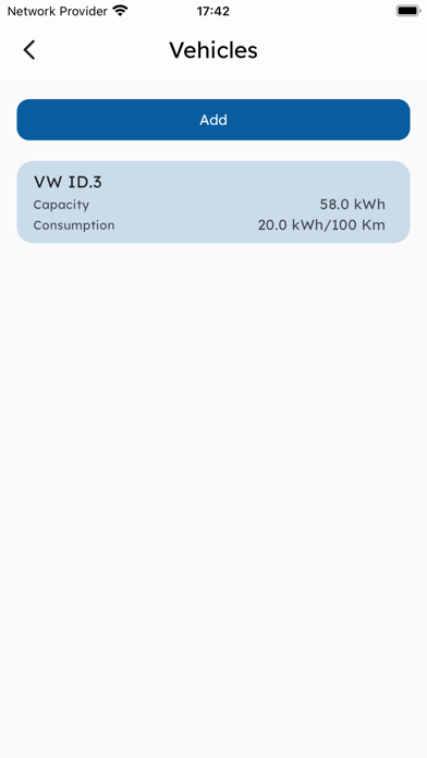 EV Charge Calculator and News Screenshot
